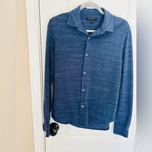 Banana Republic Blue Lightweight Long Sleeve Button Shirt
